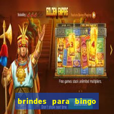 brindes para bingo de empresa